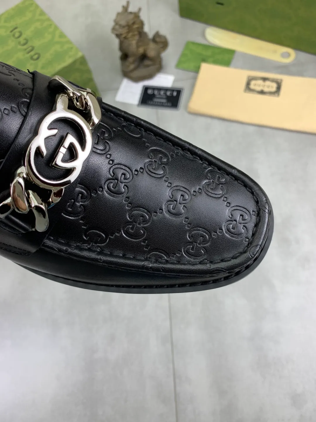 Men's men's shoes 💰P480 [New style] Water-dyed cowhide 💰💎💎💎 [Gucci] GUCCI high-end men's formal business leather shoes, original order 1:1 authentic goods! Original imported high-end open-edge beaded calfskin, original metal buckle, imported first-layer cowhide lining for feet, original outsole, men's shoe size: 38-45, 4️⃣ colors available